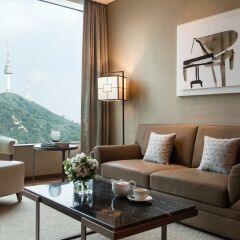 Отель Courtyard by Marriott Seoul Namdaemun Южная Корея, Сеул - отзывы, цены и фото номеров - забронировать отель Courtyard by Marriott Seoul Namdaemun онлайн комната для гостей фото 4