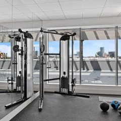 Отель Hilton Garden Inn Vilnius City Centre фитнесс-зал
