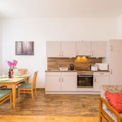 Отель Goldfisch Apartment am Augartenpark Австрия, Вена - отзывы, цены и фото номеров - забронировать отель Goldfisch Apartment am Augartenpark онлайн в номере фото 2