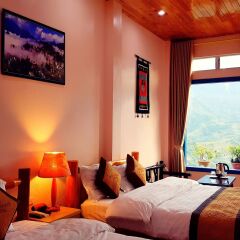 Sapa Odyssey Hostel Шапа комната для гостей фото 3