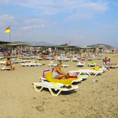 Отель Eftalia Resort пляж