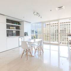 Отель Stunning 4 BDR Penthouse in Dubai Marina балкон