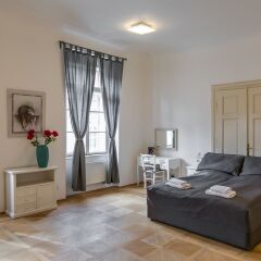 Апартаменты Three Golden Crowns Apartments Прага комната для гостей фото 4