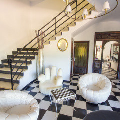 Отель azuLine Hotel Galfi Испания, Сан-Антони-де-Портмань - 1 отзыв об отеле, цены и фото номеров - забронировать отель azuLine Hotel Galfi онлайн интерьер отеля