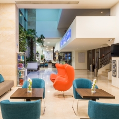 Отель TRYP Lisboa Oriente Hotel Португалия, Лиссабон - отзывы, цены и фото номеров - забронировать отель TRYP Lisboa Oriente Hotel онлайн интерьер отеля фото 3