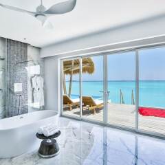 Отель Emerald Maldives Resort & Spa - Platinum All Inclusive Мальдивы, Медупару - отзывы, цены и фото номеров - забронировать отель Emerald Maldives Resort & Spa - Platinum All Inclusive онлайн ванная