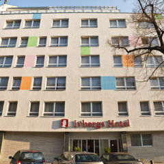 Отель Ivbergs Hotel Messe Nord Германия, Берлин - 14 отзывов об отеле, цены и фото номеров - забронировать отель Ivbergs Hotel Messe Nord онлайн вид на фасад