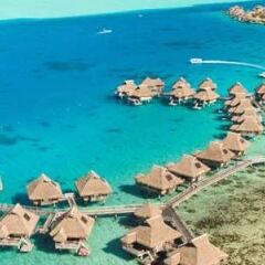 Отель Conrad Bora Bora Nui городской автобус
