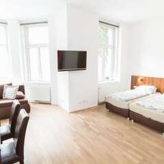 Отель Leonhard Apartments Vienna Австрия, Вена - отзывы, цены и фото номеров - забронировать отель Leonhard Apartments Vienna онлайн комната для гостей фото 3