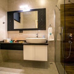 Villa Efe by Akdenizvillam Турция, Калкан - отзывы, цены и фото номеров - забронировать отель Villa Efe by Akdenizvillam онлайн ванная фото 2
