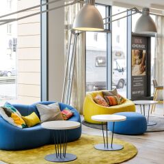 Отель Novotel München City Arnulfpark Германия, Мюнхен - 2 отзыва об отеле, цены и фото номеров - забронировать отель Novotel München City Arnulfpark онлайн интерьер отеля фото 2
