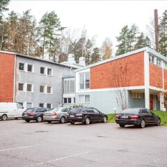 Отель Forenom Hostel Espoo Otaniemi Финляндия, Эспоо - отзывы, цены и фото номеров - забронировать отель Forenom Hostel Espoo Otaniemi онлайн парковка