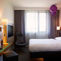 Отель MOXY Munich Airport комната для гостей
