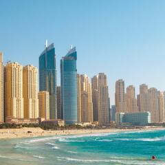 Отель JA Oasis Beach Tower пляж