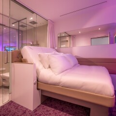 Отель Yotelair Singapore Changi Airport Сингапур комната для гостей фото 2