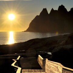 Отель Senja Hotell пляж