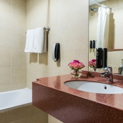 Отель Jannah Marina Bay Suites Номер Делюкс с различными типами кроватей фото 2