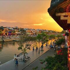 Отель Flamingo Villa Hoi An Вьетнам, Хойан - отзывы, цены и фото номеров - забронировать отель Flamingo Villa Hoi An онлайн приотельная территория фото 2
