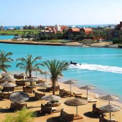 Отель Steigenberger Golf Resort El Gouna Египет, Хургада - отзывы, цены и фото номеров - забронировать отель Steigenberger Golf Resort El Gouna онлайн пляж