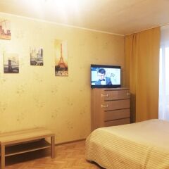 Апартаменты Apartment Hanaka on 9ya Parkovaya комната для гостей фото 2