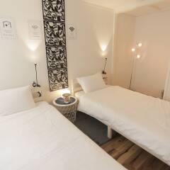 Coins Hostel Tenjin Фукуока комната для гостей фото 3