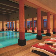 Отель Movenpick Nabatean Castle Hotel Иордания, Вади-Муса - отзывы, цены и фото номеров - забронировать отель Movenpick Nabatean Castle Hotel онлайн бассейн фото 2