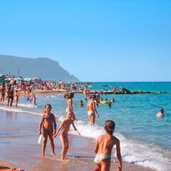 Отель Paradise Vacanze Порто Реканати пляж