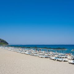 Larissa Inn Турция, Текирова - отзывы, цены и фото номеров - забронировать отель Larissa Inn - All Inclusive онлайн пляж