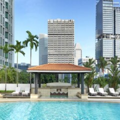 Отель Intercontinental Singapore бассейн фото 2