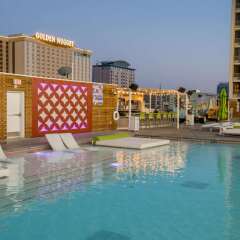 Отель Plaza Hotel & Casino США, Лас-Вегас - 1 отзыв об отеле, цены и фото номеров - забронировать отель Plaza Hotel & Casino онлайн бассейн фото 3