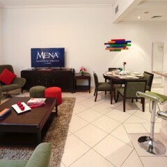 Отель MENA ApartHotel Albarsha комната для гостей фото 4
