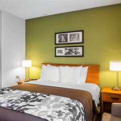 Отель Sleep Inn Midway Airport Bedford Park комната для гостей фото 5