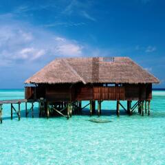 Отель Conrad Maldives Rangali Island 5* Вилла Премиум с различными типами кроватей фото 2