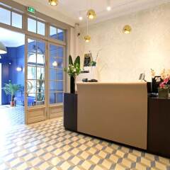 Отель Little Palace Hotel Франция, Париж - 7 отзывов об отеле, цены и фото номеров - забронировать отель Little Palace Hotel онлайн интерьер отеля фото 3