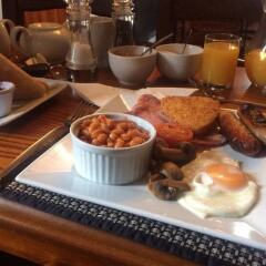 Отель The Roebuck Inn питание
