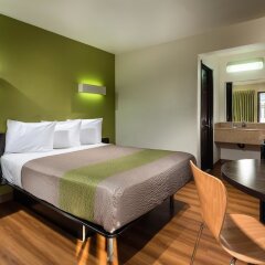 Отель Motel 6 Canoga Park США, Лос-Анджелес - отзывы, цены и фото номеров - забронировать отель Motel 6 Canoga Park онлайн комната для гостей фото 4