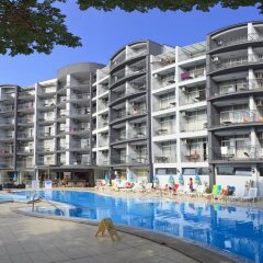 Отель Luna Hotel Болгария, Золотые пески - 1 отзыв об отеле, цены и фото номеров - забронировать отель Luna Hotel онлайн бассейн фото 2