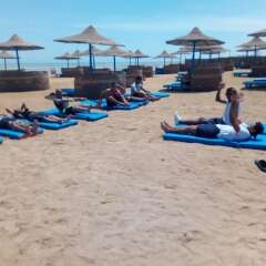 Отель Bella Rose Aqua Park Beach Resort пляж