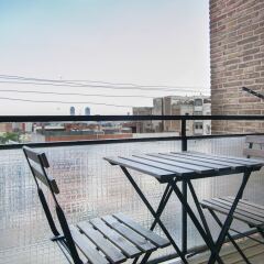 Отель BBarcelona Aragó Terrace Flat Барселона балкон