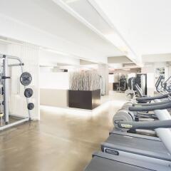 Отель Holiday Inn Düsseldorf - Hafen фитнесс-зал