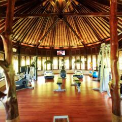 Отель Hilton Moorea Lagoon Resort and Spa Французская Полинезия, Муреа - отзывы, цены и фото номеров - забронировать отель Hilton Moorea Lagoon Resort and Spa онлайн фитнесс-зал