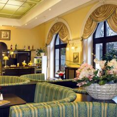 Отель Danubius Health Spa Resort Nové Lázne Чехия, Марианске-Лазне - 1 отзыв об отеле, цены и фото номеров - забронировать отель Danubius Health Spa Resort Nové Lázne онлайн интерьер отеля
