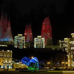 Отель Fairmont Baku at the Flame Towers Азербайджан, Баку - - забронировать отель Fairmont Baku at the Flame Towers, цены и фото номеров фото 2