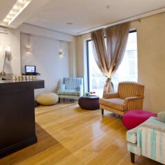 Отель O&B Athens Boutique Hotel Греция, Афины - 1 отзыв об отеле, цены и фото номеров - забронировать отель O&B Athens Boutique Hotel онлайн интерьер отеля