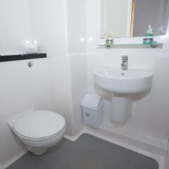 Отель Beaverbank Place - Campus Residence Великобритания, Эдинбург - отзывы, цены и фото номеров - забронировать отель Beaverbank Place - Campus Residence онлайн ванная