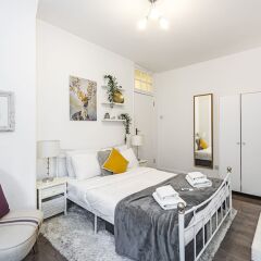 Апартаменты Tonbridge Street · Trendy 1 Bed Apartment Near King's Cross Лондон фото 9