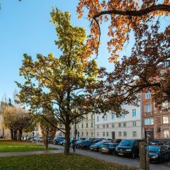 Hotel Pension am Siegestor Мюнхен парковка