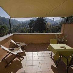 Отель Albergo Villa Cristina Сполето балкон