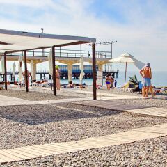 Гостиница Черное море пляж