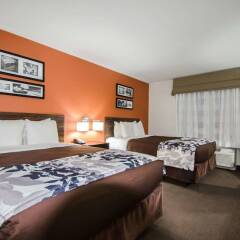 Отель Sleep Inn & Suites And Conference Center комната для гостей фото 5